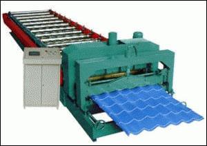1100型琉璃瓦壓瓦機(jī) 高清圖片展示與帝泊品牌專業(yè)解析